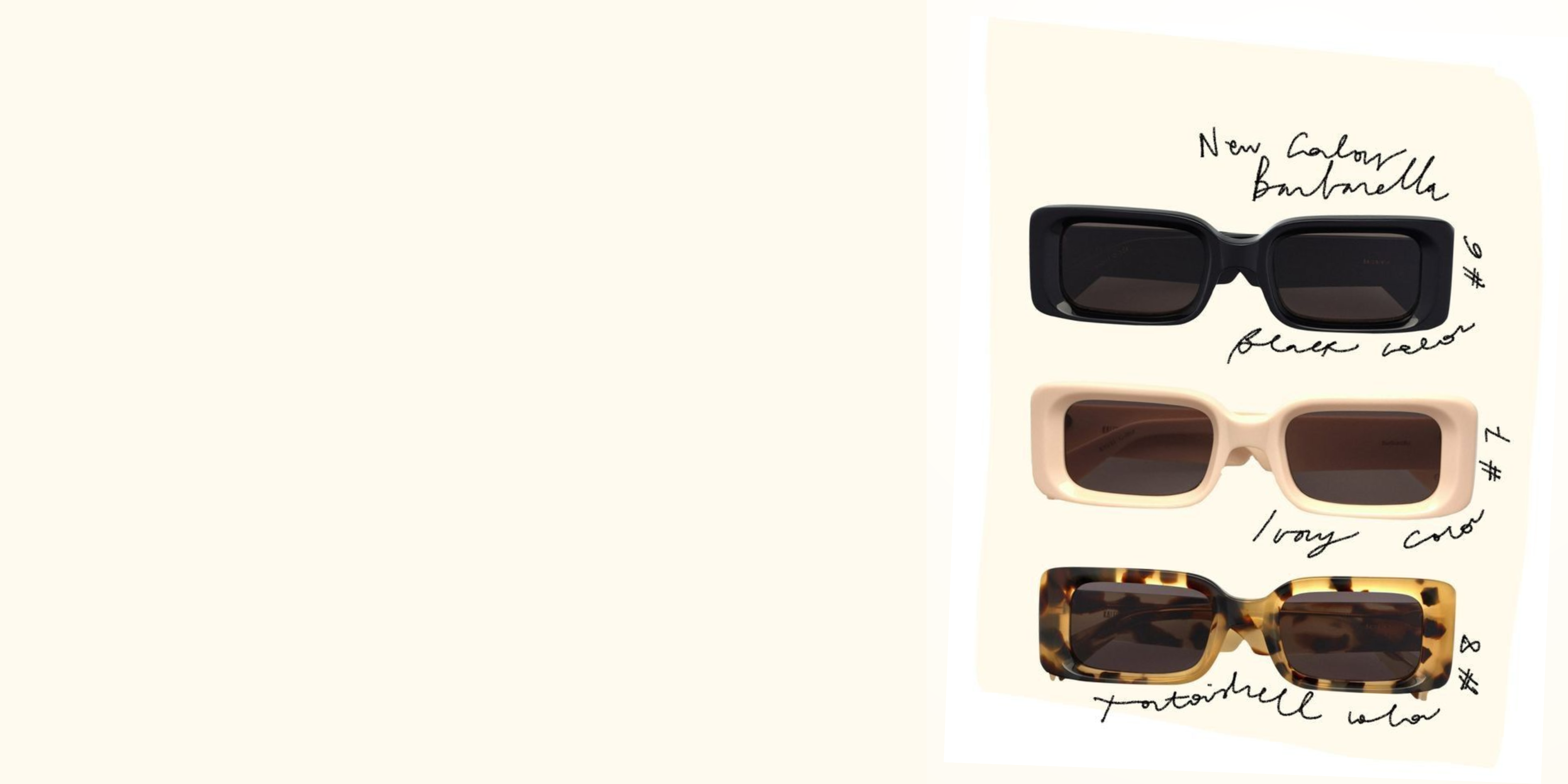 modern sunglasses
